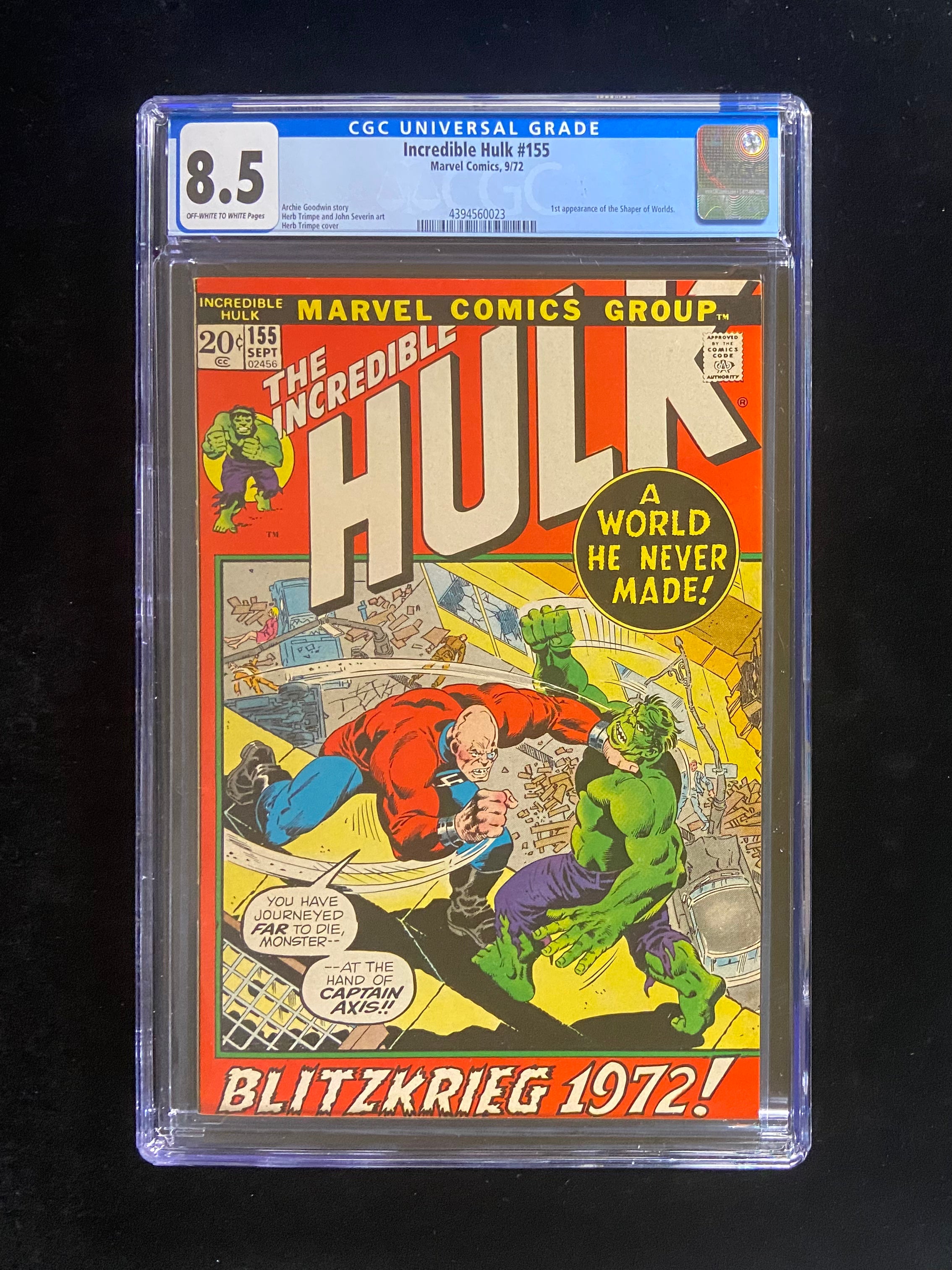 Incredible Hulk, Vol. 1 #155