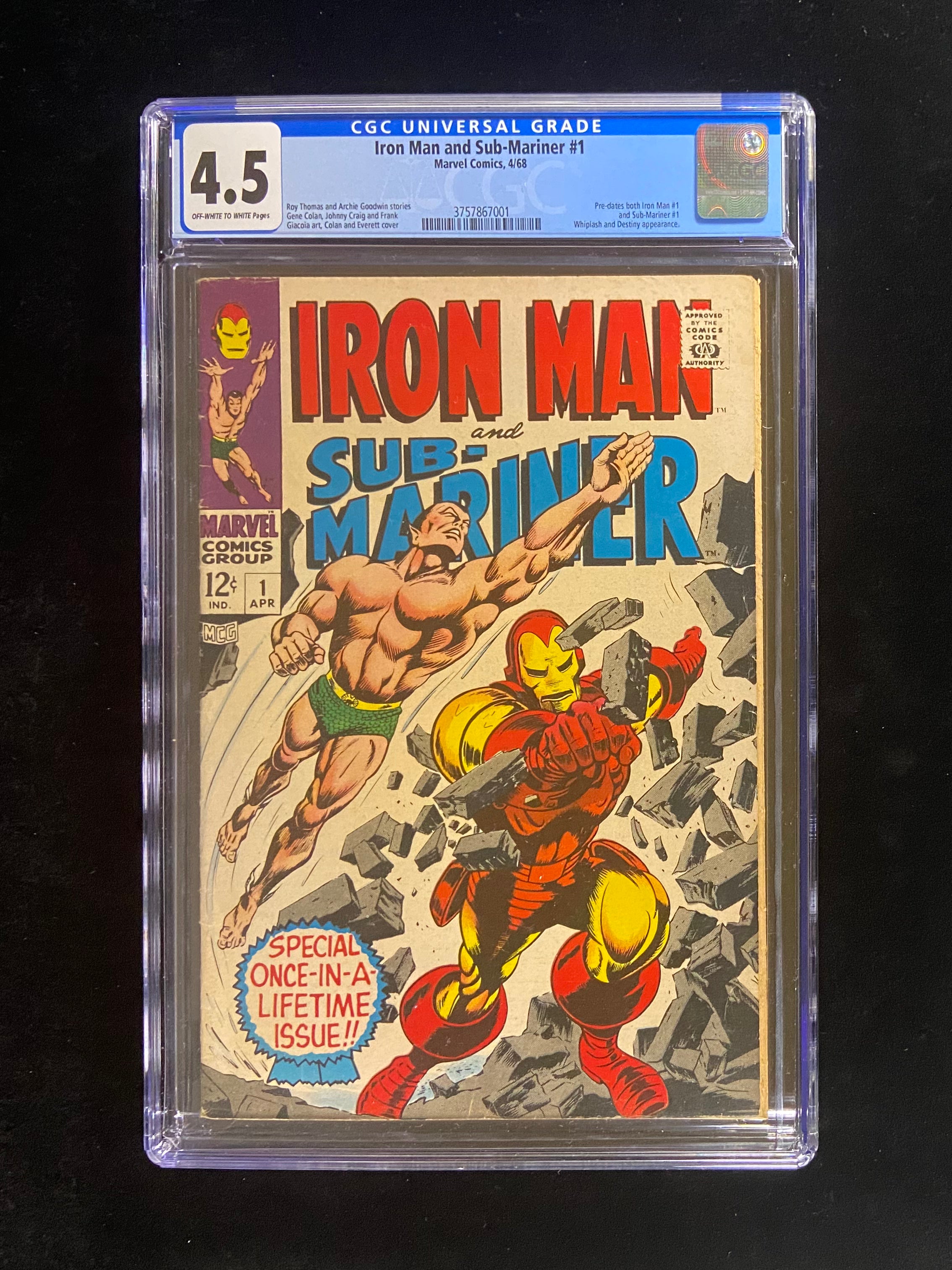 Iron Man and Sub-Mariner #1