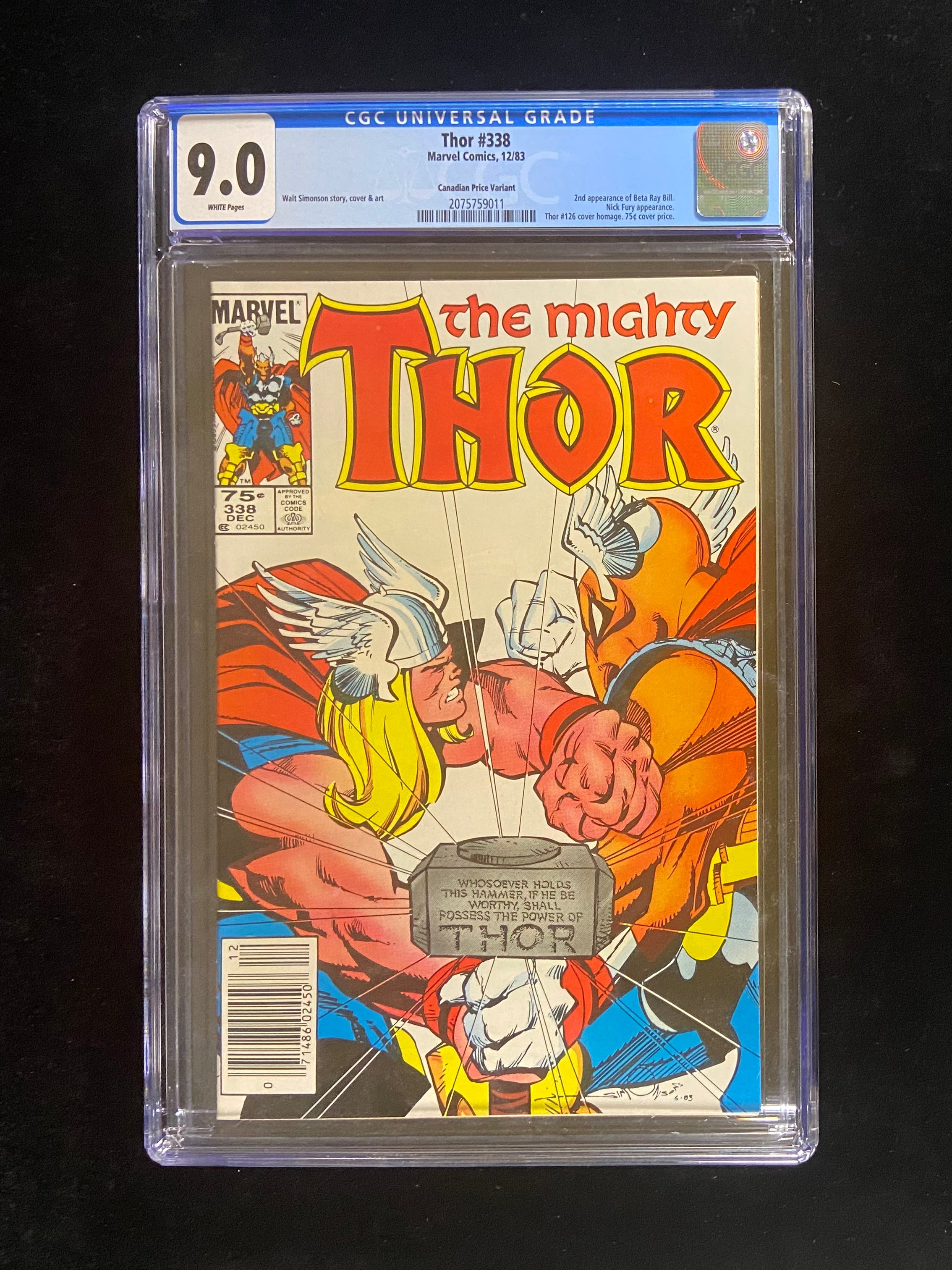 Thor, Vol. 1 #338