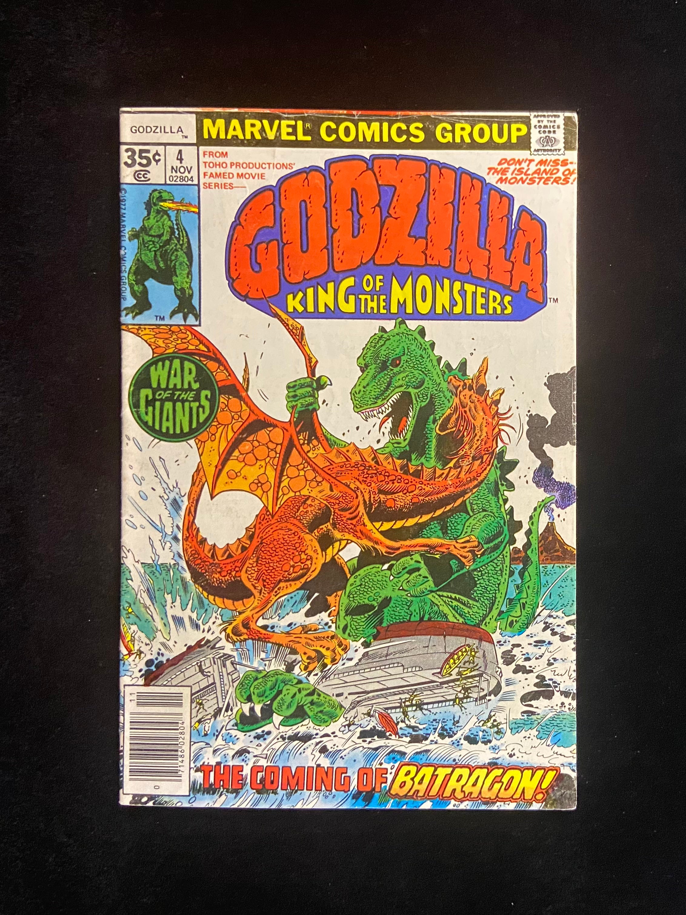 Godzilla, Vol. 1 (Marvel) #4