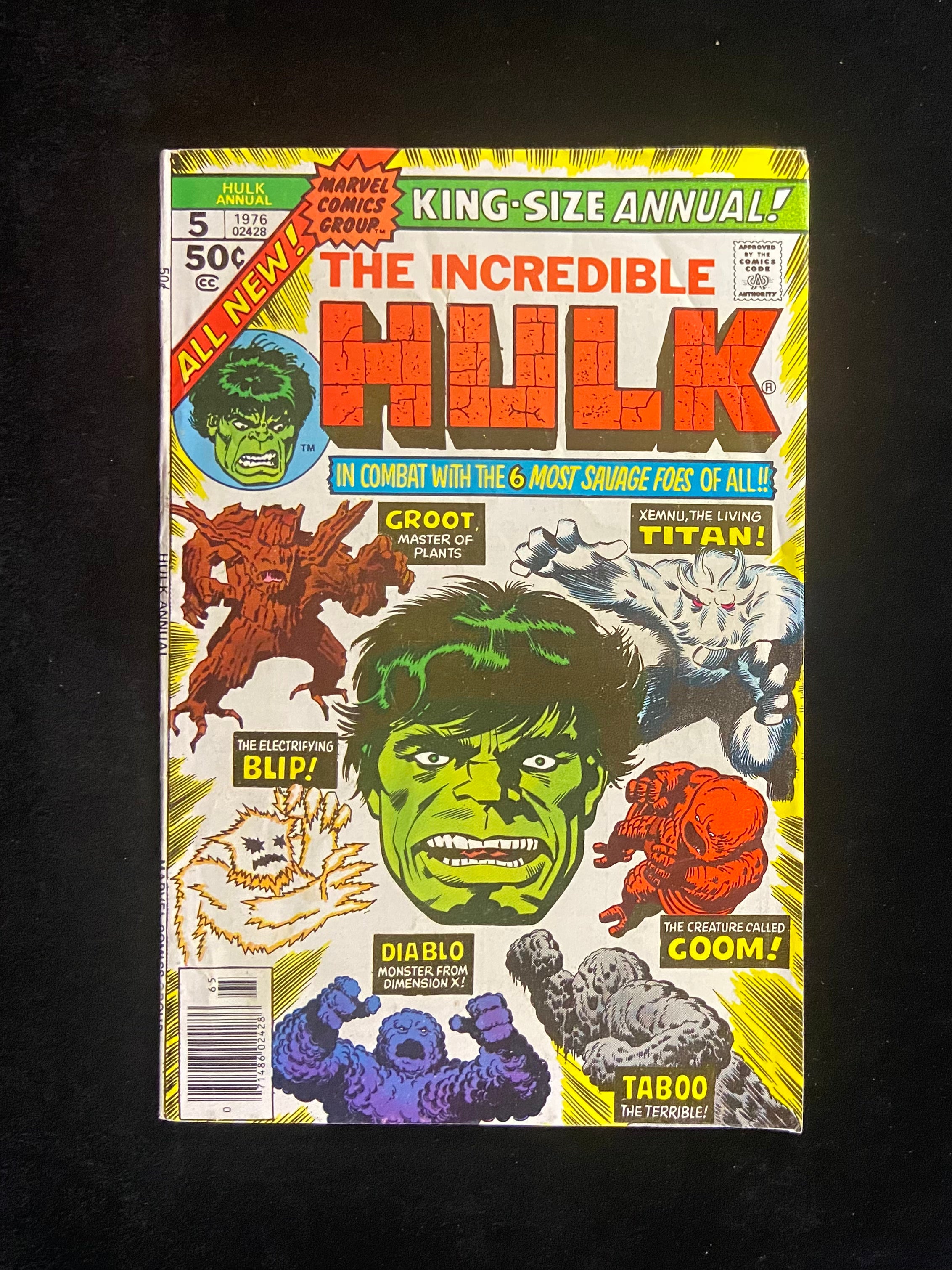 Incredible Hulk, Vol. 1 Annual #5