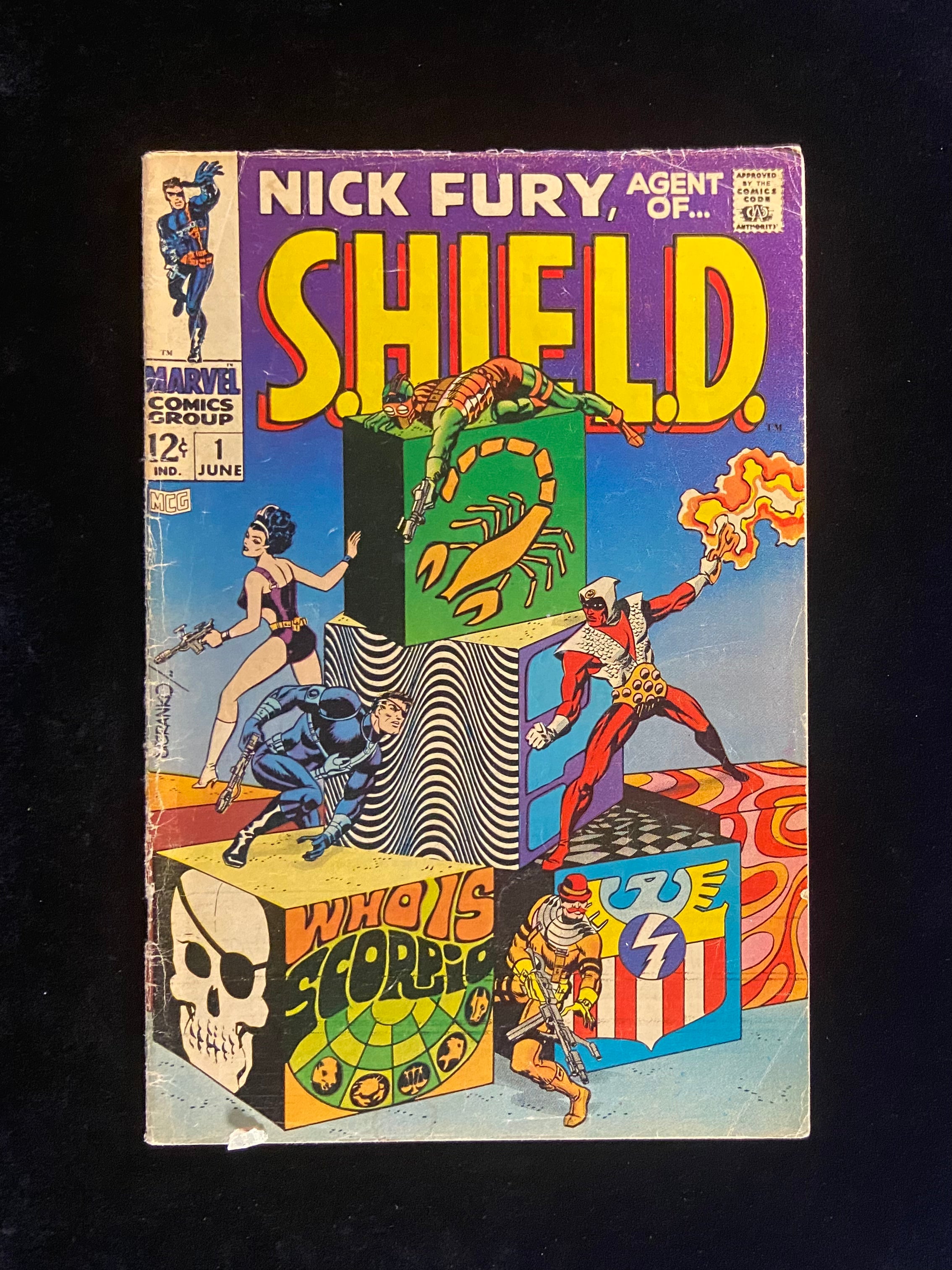 Nick Fury Agent of Shield, Vol. 1 #1