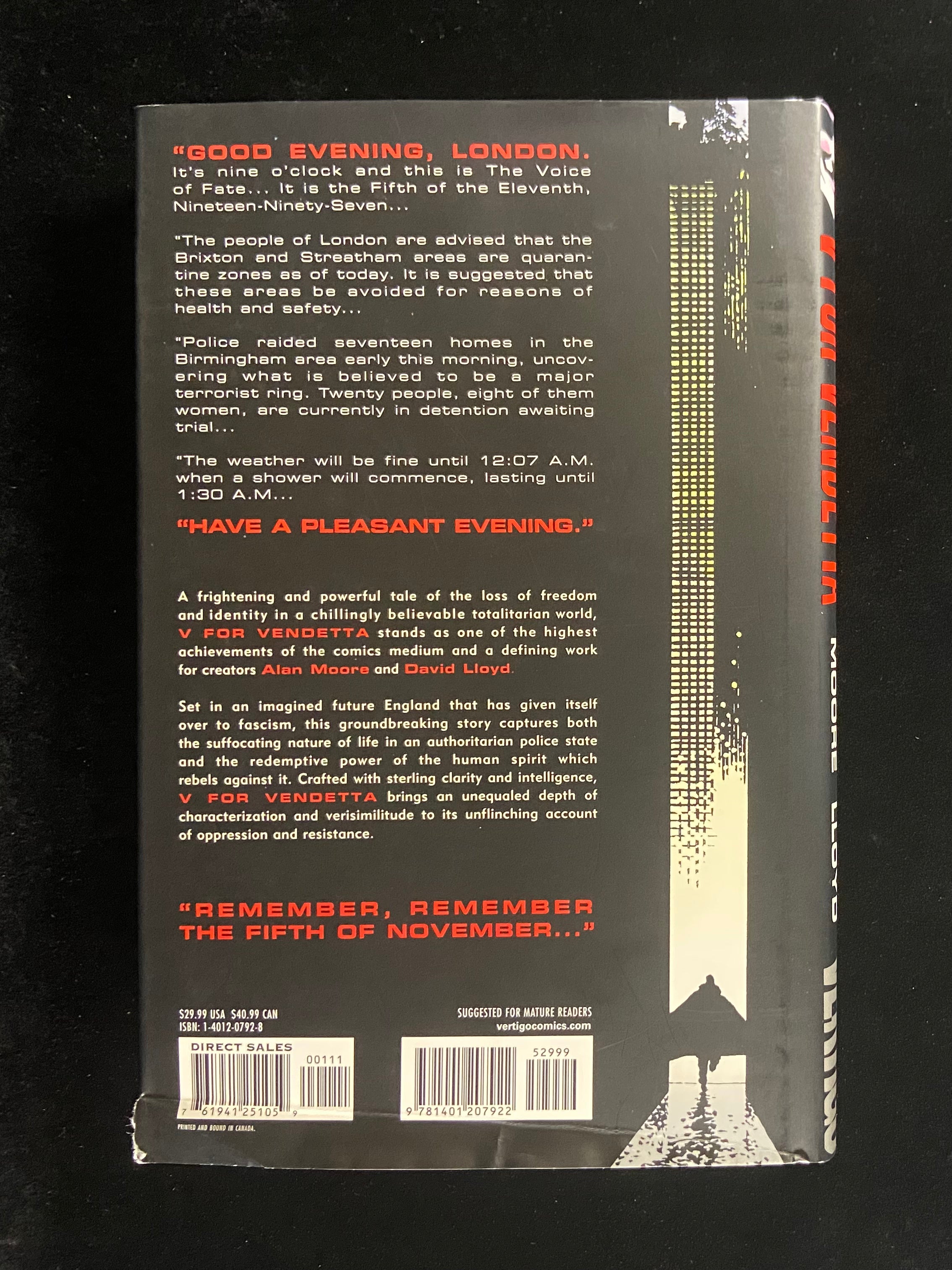 V For Vendetta #HC