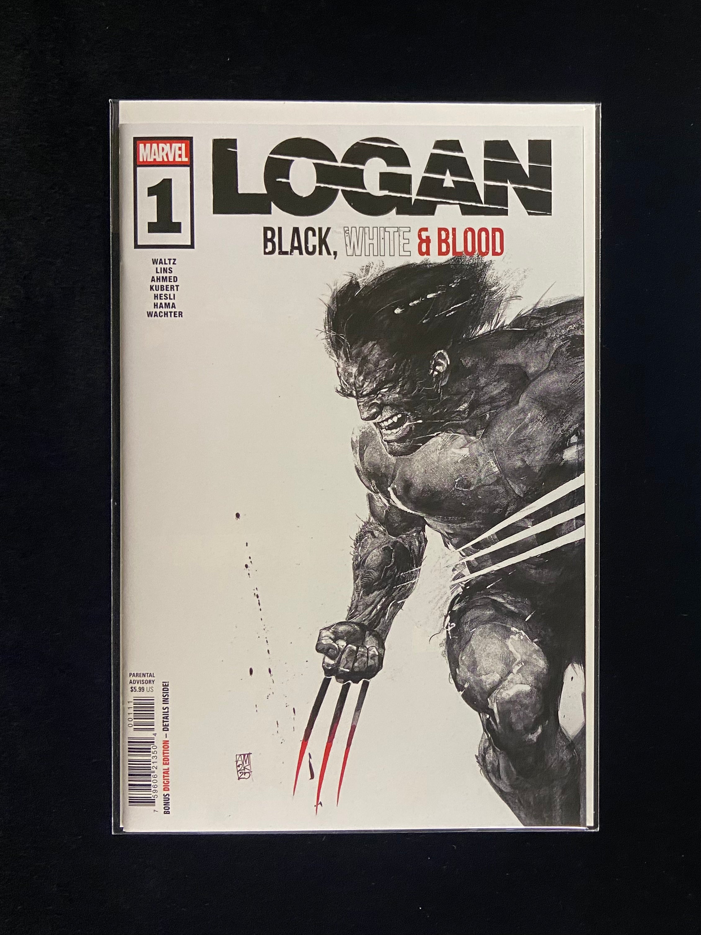 Logan: Black, White & Blood #1