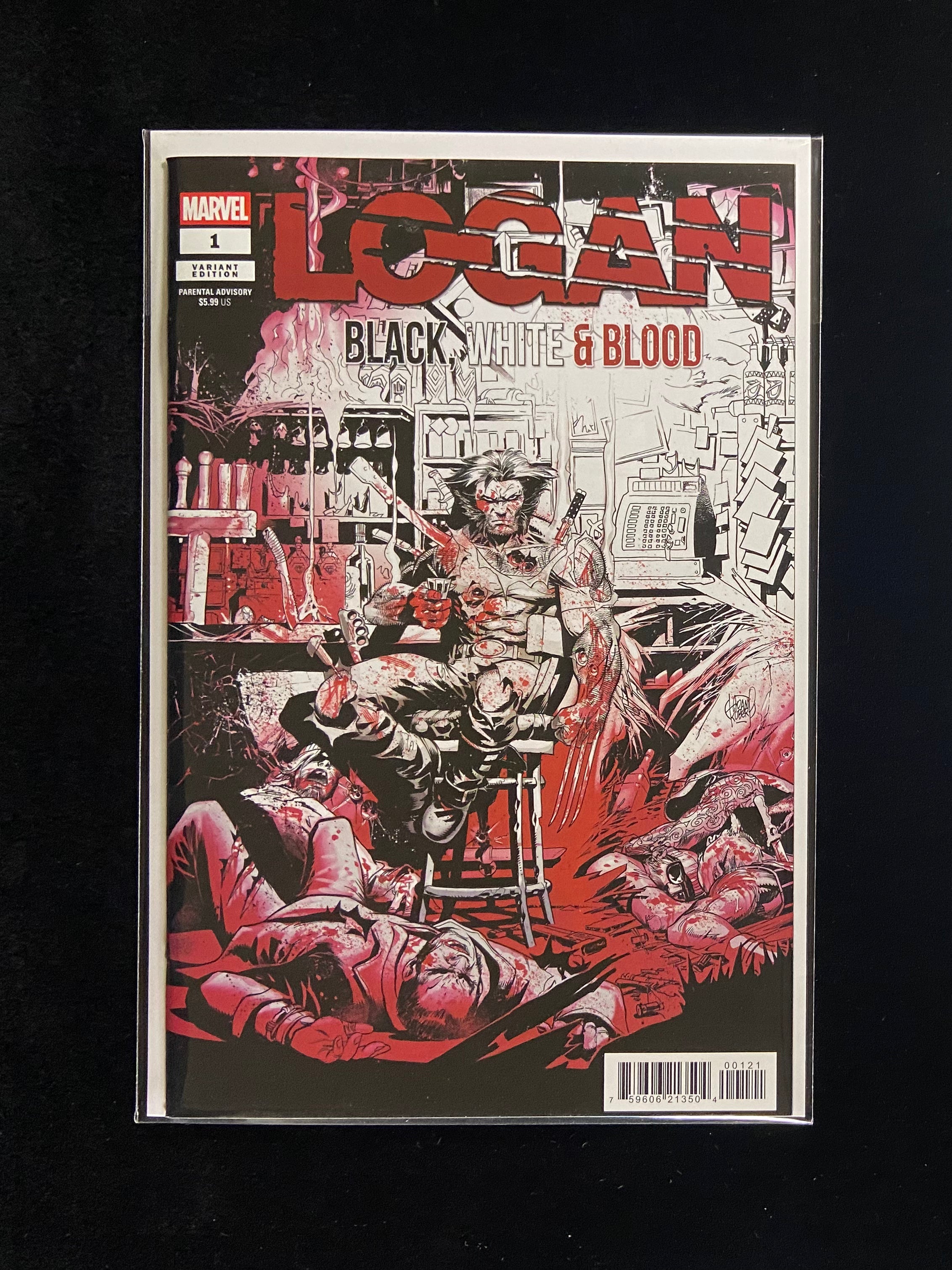 Logan: Black, White & Blood #1