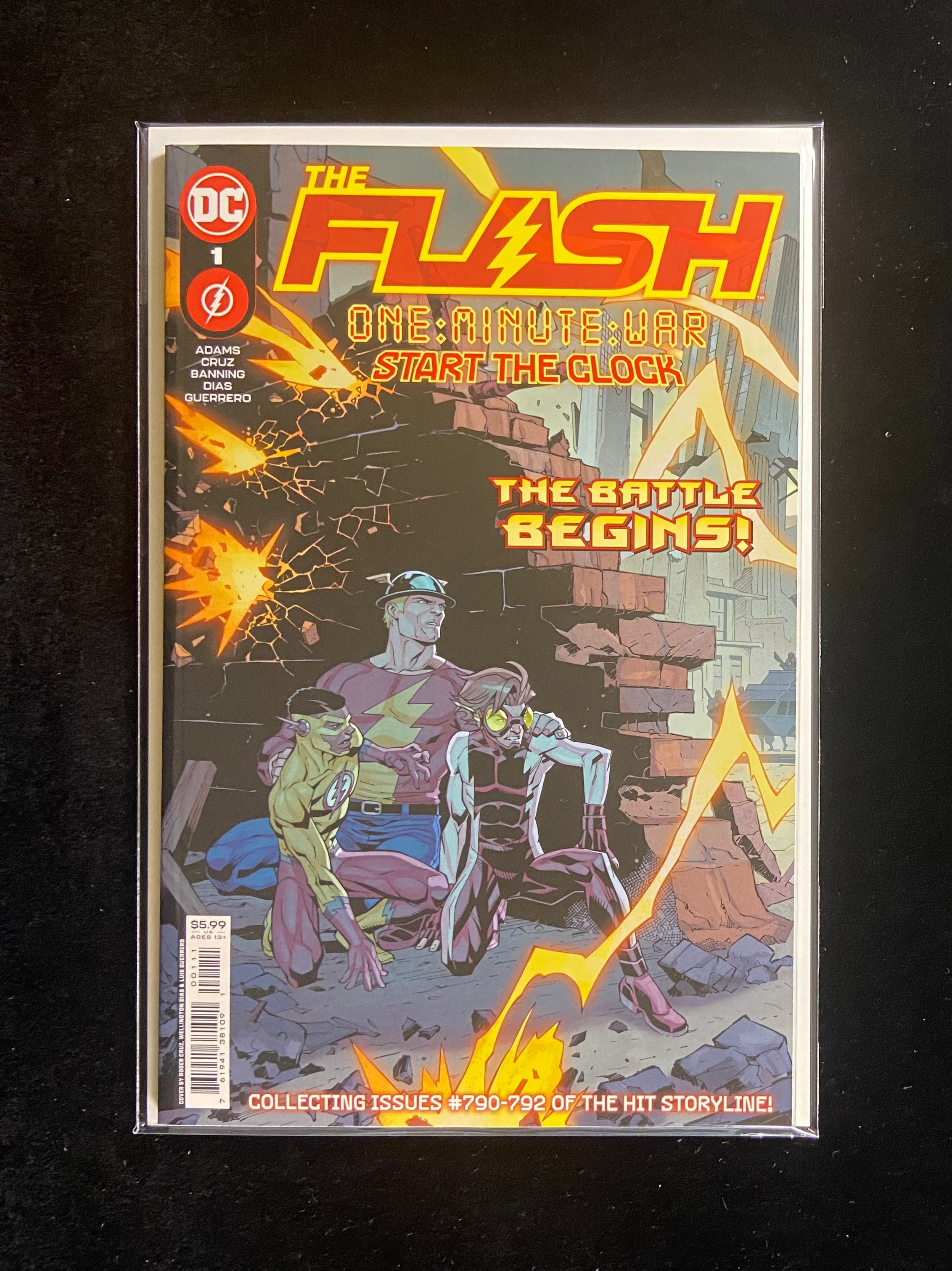 Flash: One-Minute War - Start the Clock #1