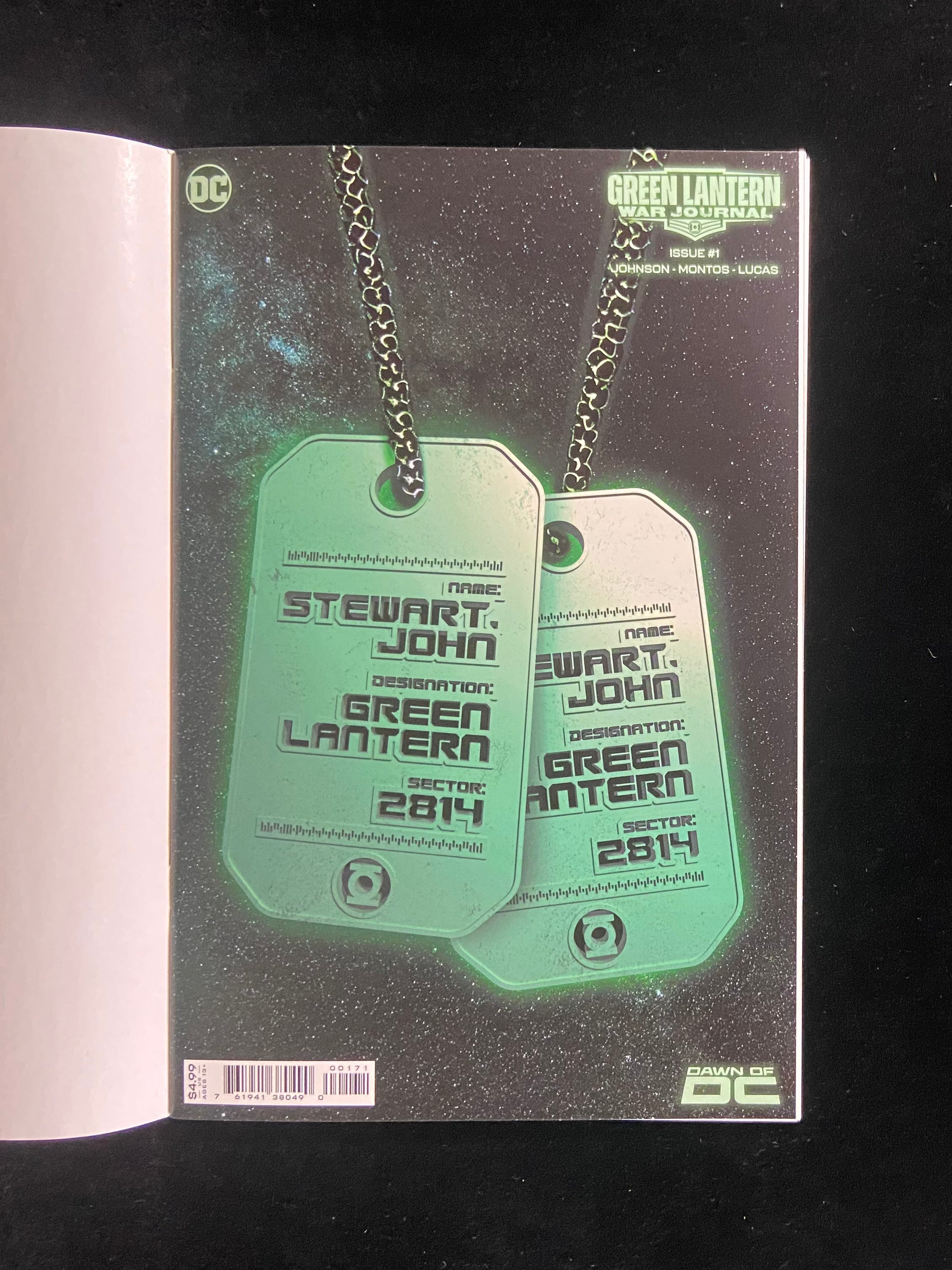 Green Lantern: War Journal #1