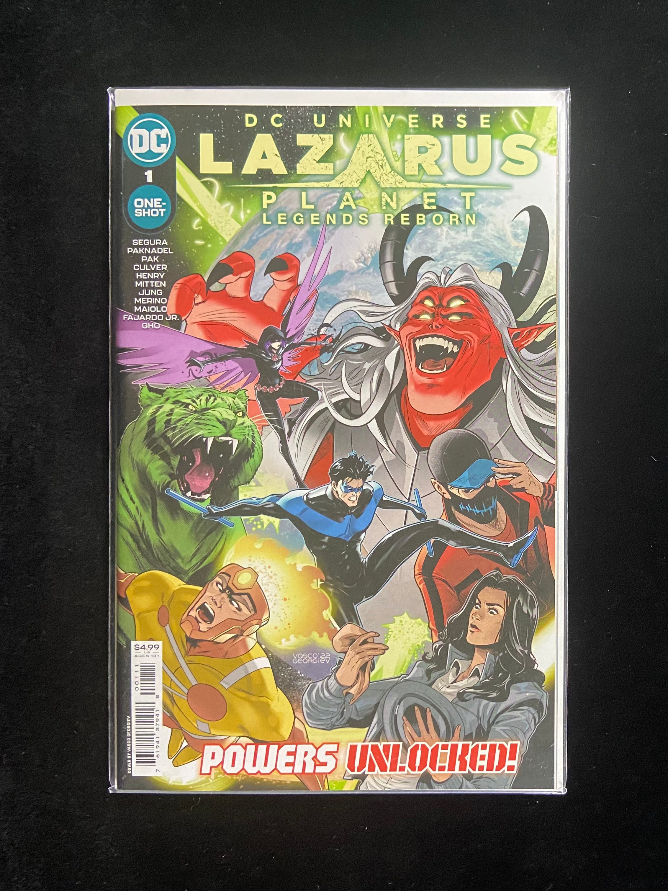Lazarus Planet: Legends Reborn #1