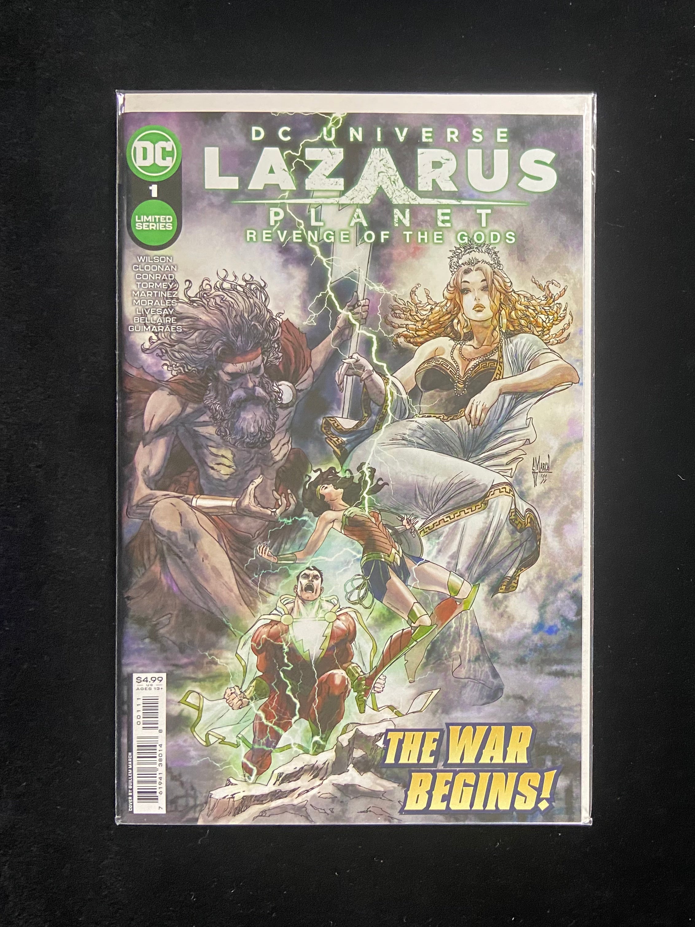 Lazarus Planet: Revenge of The Gods #1
