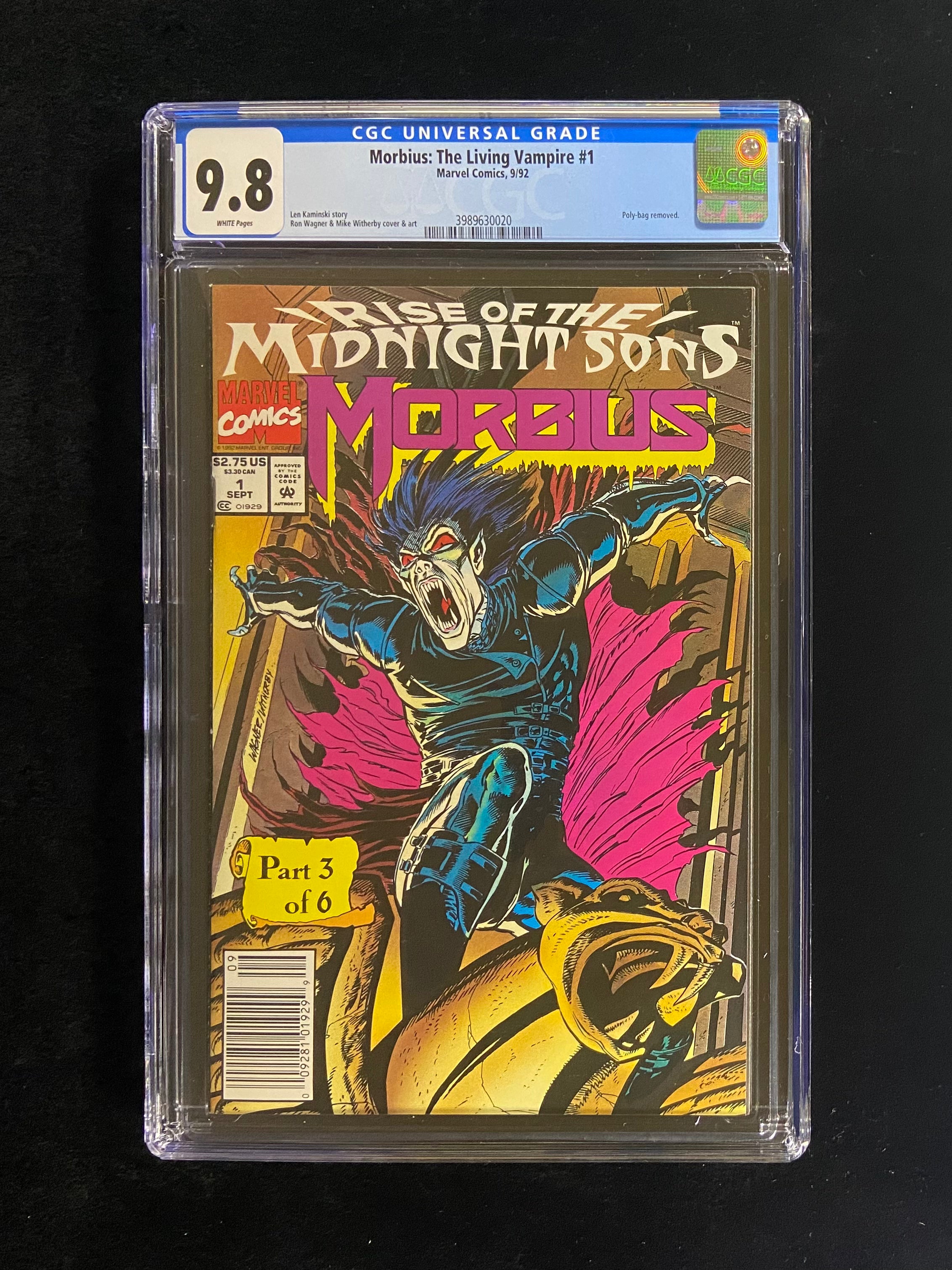 Morbius: The Living Vampire, Vol. 1 #1
