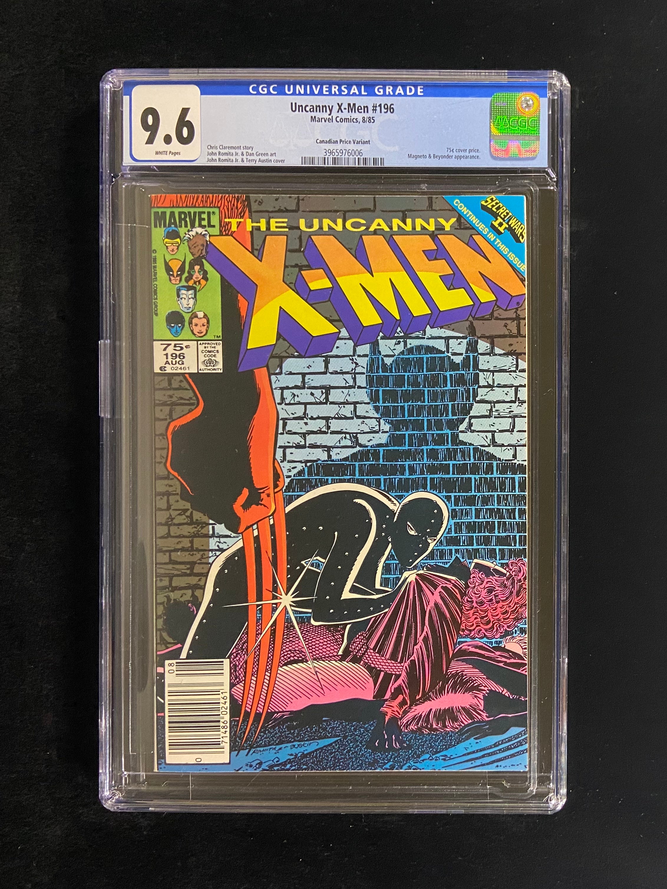 Uncanny X-Men, Vol. 1 #196