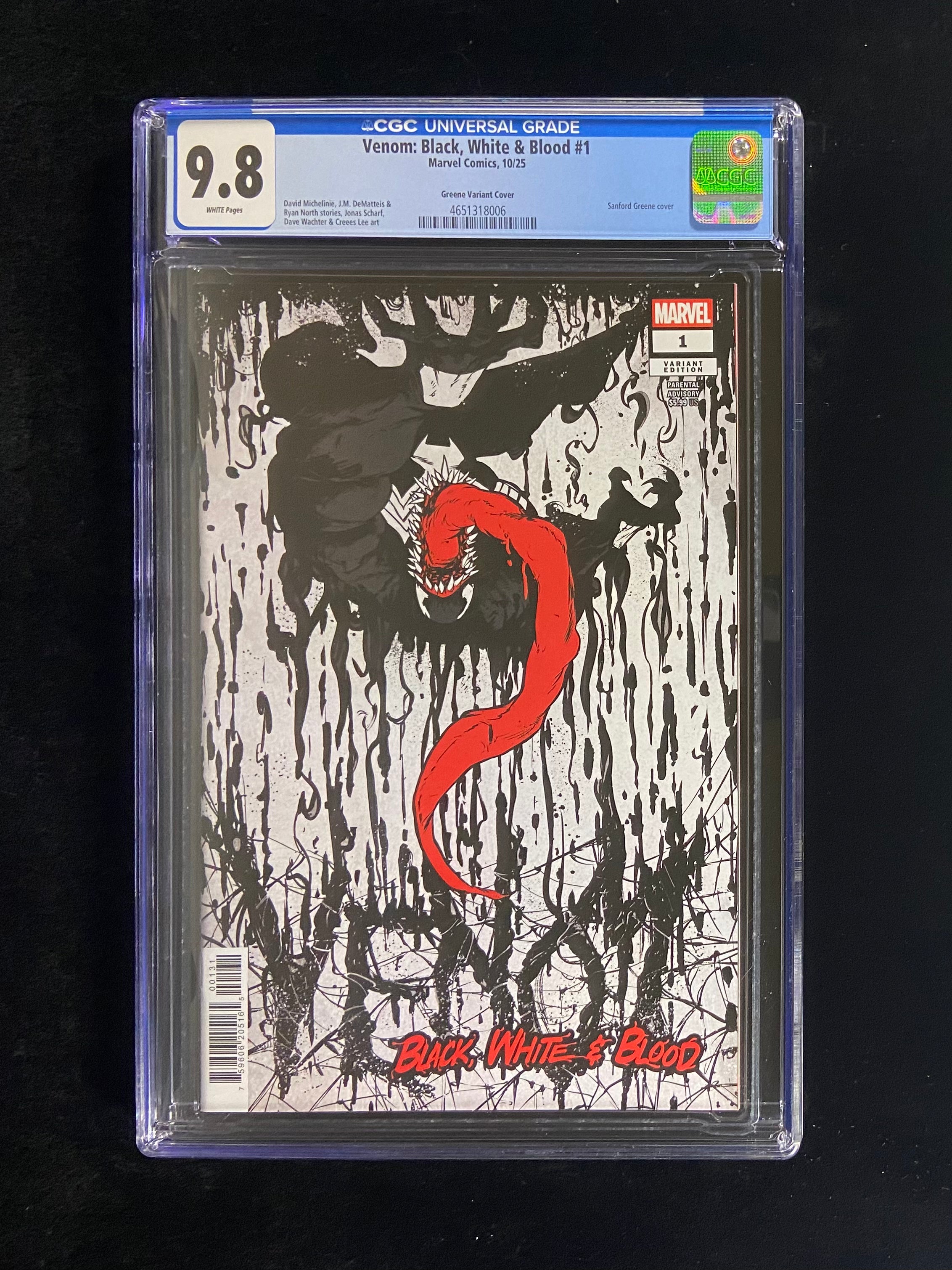 Venom: Black, White & Blood #1