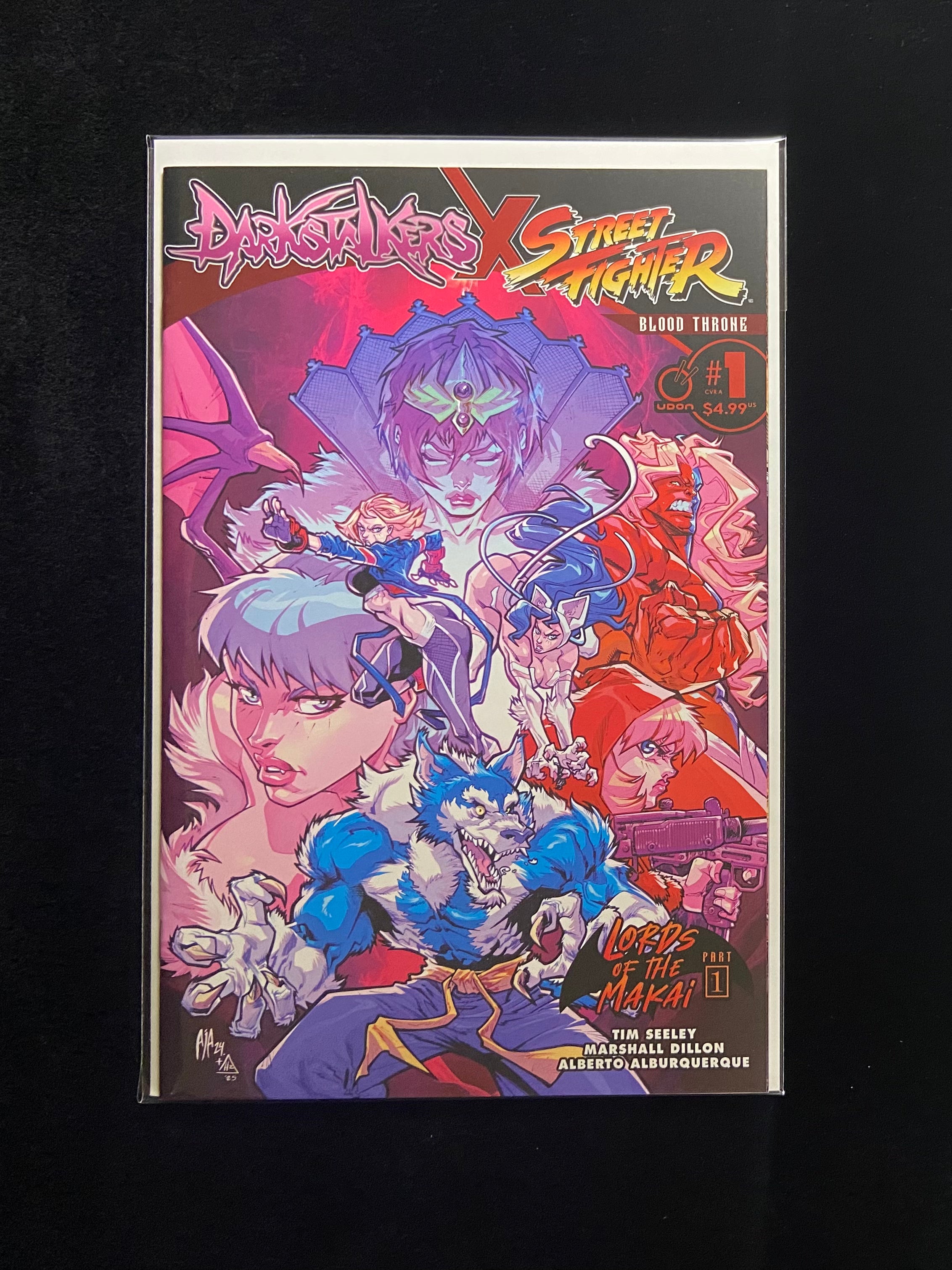 Darkstalkers X Street Fighter: Blood Throne #1