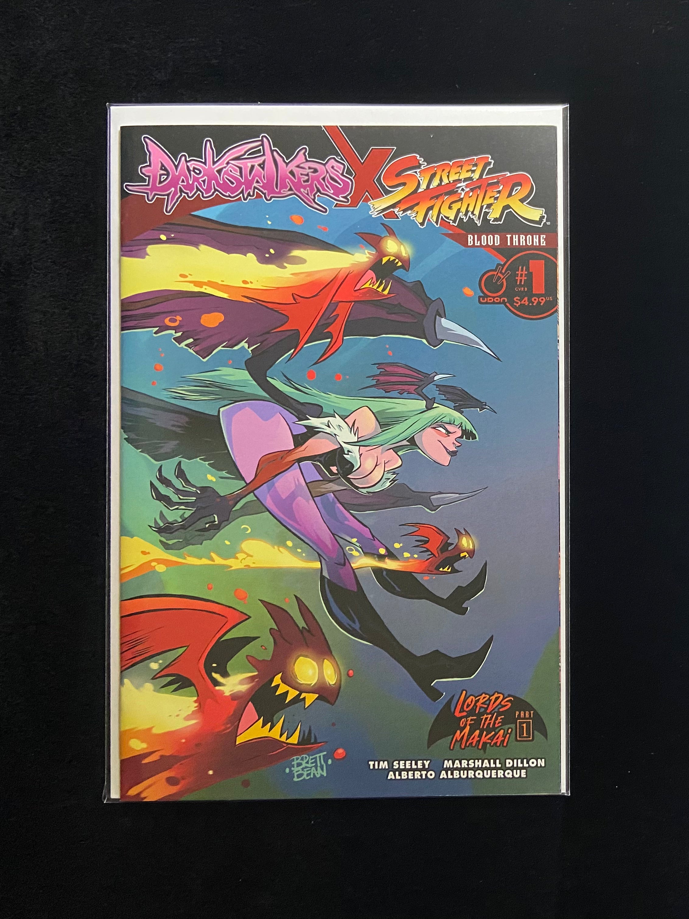 Darkstalkers X Street Fighter: Blood Throne #1